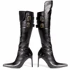 Ellie Shoes Knee High Boot Folded Cuff