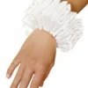 Roma Costume Ruffled Wrist Cuffs Gloves