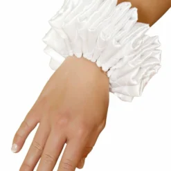 Roma Costume Ruffled Wrist Cuffs Gloves