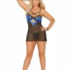 Elegant Moments Royal Blue Babydoll