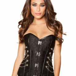 Roma Costume Elegant Corset With Front Clasp LINGERIE
