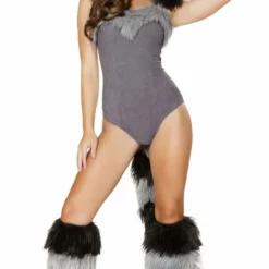 Roma Costume Furry Raccoon Costume COSTUMES