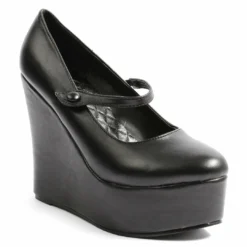 Ellie Shoes 4.5 Inch Black Wedge
