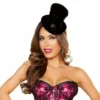 Roma Costume Mini Top Hat