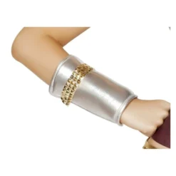 Roma Costume Wrist Cuffs With Gold Trim