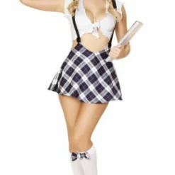 Roma Costume Playful Prep Schoolmate Costume COSTUMES