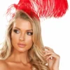 Roma Costume Feather Headband 2 Roma Costume Feather Headband