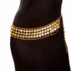 Roma Costume Costume Accessories Belly Dancer Coin Wrap