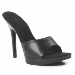 Ellie Shoes 5 Heel Clear Mule