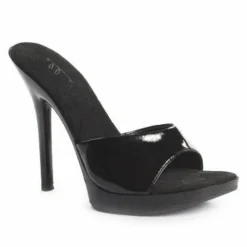 Ellie Shoes 5 Heel Clear Mule