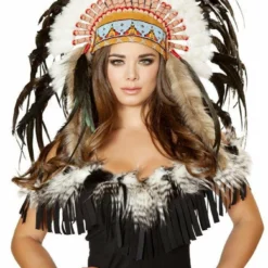 Roma Costume Hair Native American Headdress