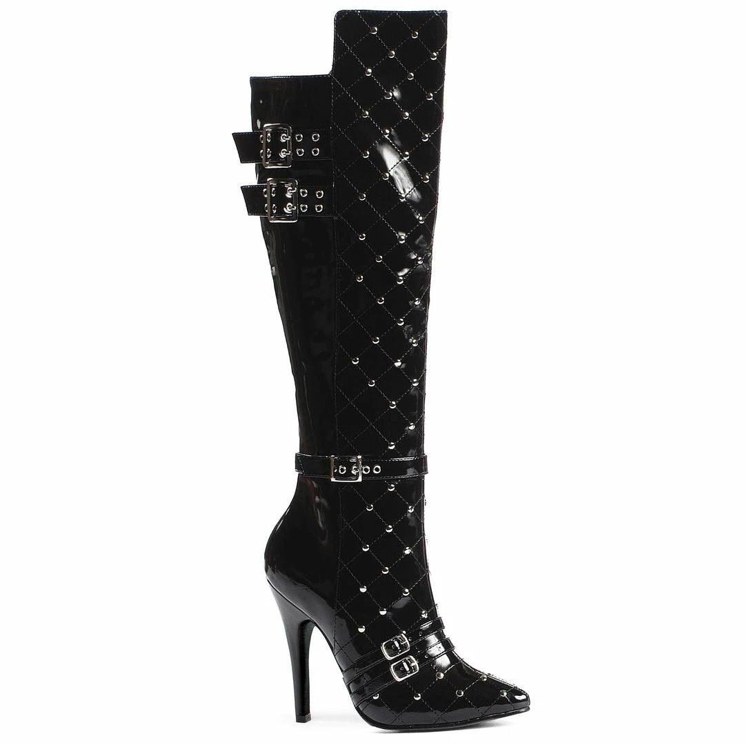 Ellie Shoes 5 Heel Knee Boot 3 Ellie Shoes 5 Heel Knee Boot