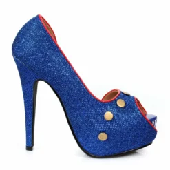 Ellie Shoes 5 Heel Open Toe Pump