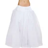 Roma Costume Full Length White Petticoat 2 Roma Costume Full Length White Petticoat