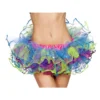 Roma Costume Rainbow With Sequin Trimmed Petticoat 1 Roma Costume Rainbow With Sequin Trimmed Petticoat