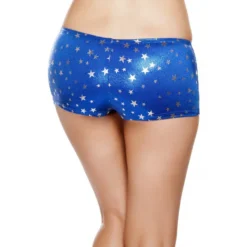 Roma Costume Silver Stars Boy Shorts