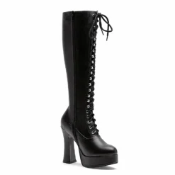 Ellie Shoes 5 Heel Stretch Knee Boot With Innerzipper
