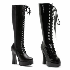 Ellie Shoes 5 Heel Stretch Knee Boot With Innerzipper