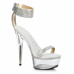 Ellie Shoes 6 Stiletto With Rhinestone Strap 11 Ellie Shoes 6 Stiletto With Rhinestone Strap