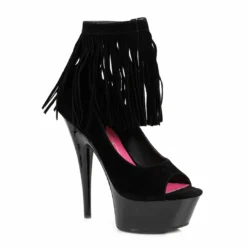 Ellie Shoes 6 Platform With Fringe