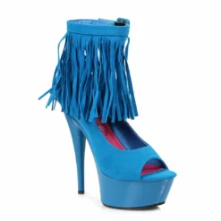 Ellie Shoes 6 Platform With Fringe