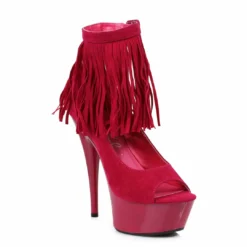 Ellie Shoes 6 Platform With Fringe