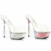 Ellie Shoes 6 Glitter Stilletto With Star Struck Platform