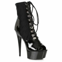 Ellie Shoes 6 PEEPTOW BOOTIE