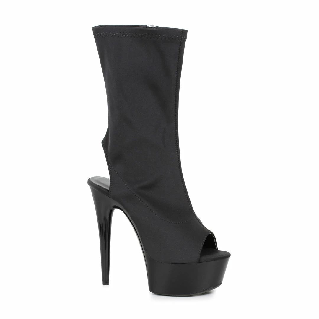 Ellie Shoes 6 Peeptoe Ankle Bootie 4 Ellie Shoes 6 Peeptoe Ankle Bootie