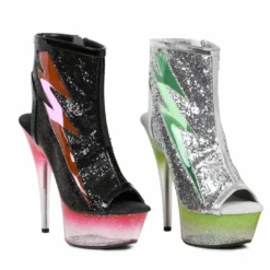 Ellie Shoes 6 Lightning Bolt Light Up Platform Shoe