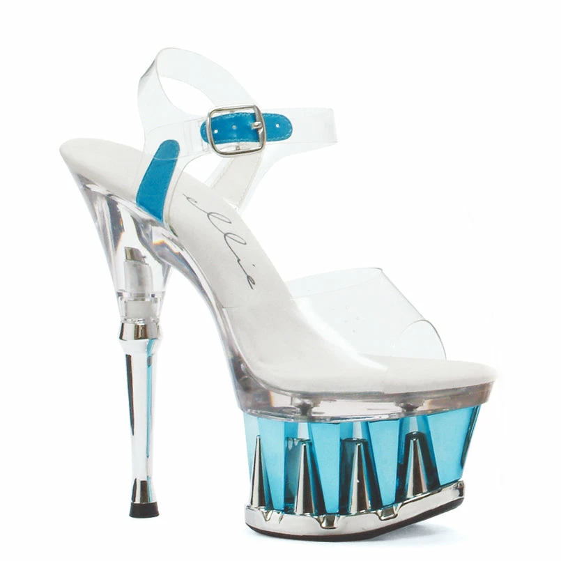 Ellie Shoes 6 ANKLE STRAP WITH CHROME COLOR ACCENT 4 Ellie Shoes 6 ANKLE STRAP WITH CHROME COLOR ACCENT