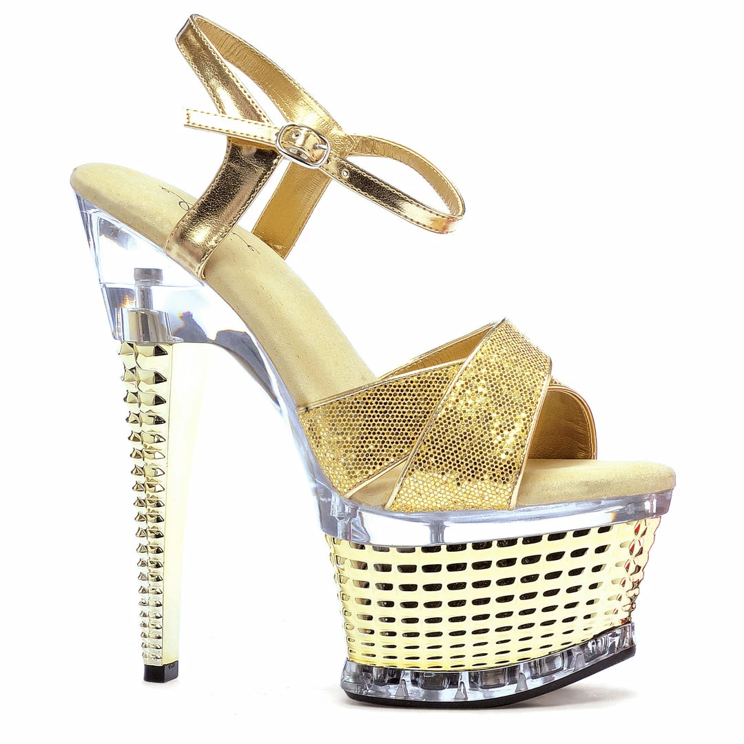 Ellie Shoes 6 Crossed Strap Textured Platform 5 Ellie Shoes 6 Crossed Strap Textured Platform