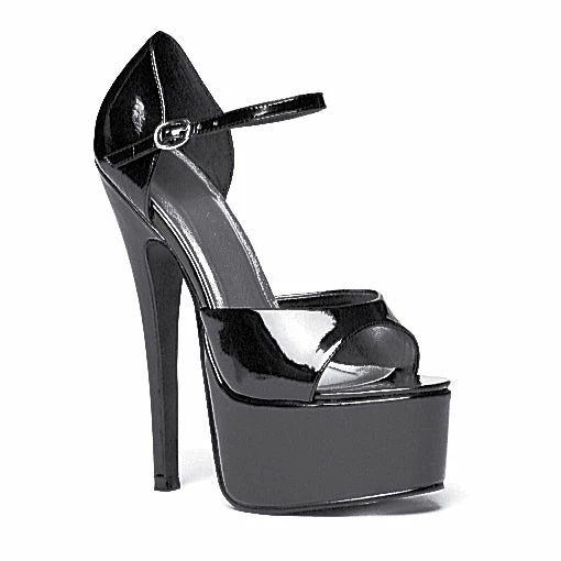 Ellie Shoes 6.5 Stiletto Heel Sandal 4 Ellie Shoes 6.5 Stiletto Heel Sandal