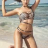 Espiral One Shoulder Animal Print Bikini SWIMWEAR 2 Espiral One Shoulder Animal Print Bikini SWIMWEAR