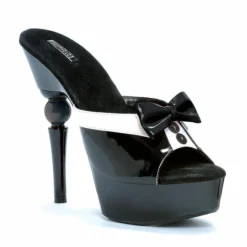 Ellie Shoes 6 Heel Tux Mule