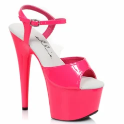 Ellie Shoes 7 Neon Stiletto Sandal