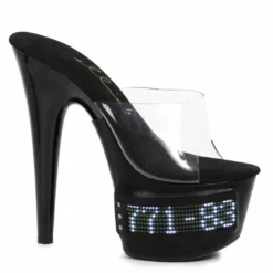 Ellie Shoes 7 Pointed Stiletto Mule LED