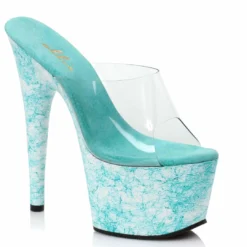 Ellie Shoes 7 Inch Web Design Mule