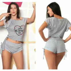 Espiral Happy Valentines Day Pajamas