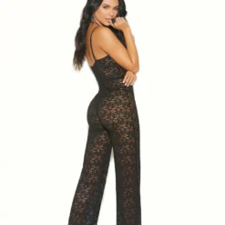 Elegant Moments Black Jumpsuit CLOTHING