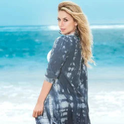 Espiral Tie Dye Beach Shirt Cover Up Cover-Ups & Beachwear