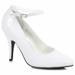 Ellie Shoes B Width Pump With Ankle Strap