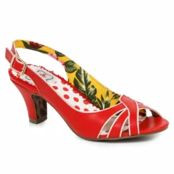 Ellie Shoes Peep Toe Sling Back Sandal