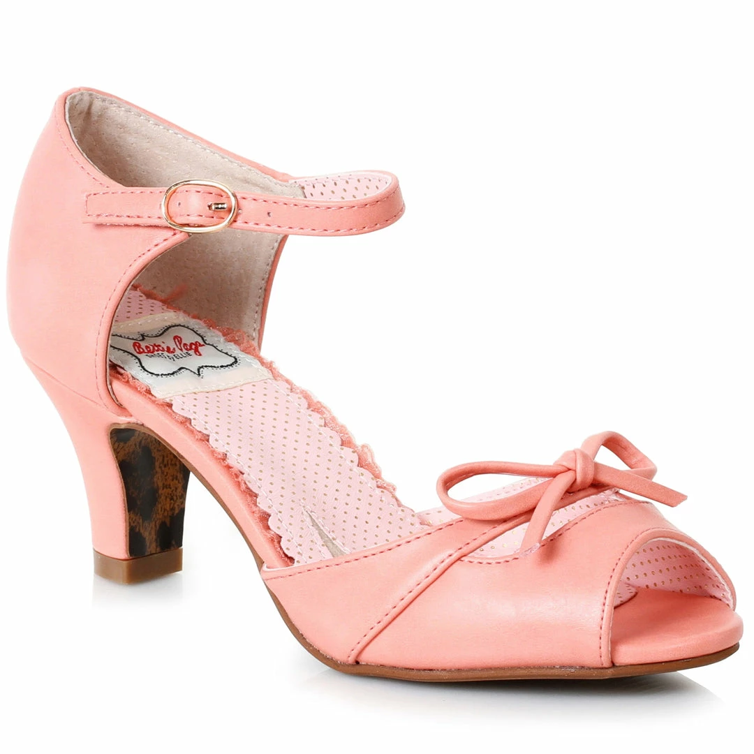 Ellie Shoes Peep Toe Sandal With Bow Detail 5 Ellie Shoes Peep Toe Sandal With Bow Detail