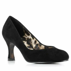 Ellie Shoes Closed Toe Microfiber Pump
