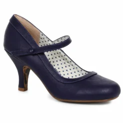 Ellie Shoes Retro Mary Jane Heel