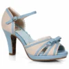 Ellie Shoes 4 Two Toned Peep Toe Sandal With Bow