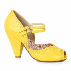 Ellie Shoes 4 Peep Toe Double Strap Maryjane