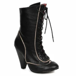 Ellie Shoes Lace Up Bootie