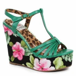 Ellie Shoes 4 Tiki Wedge